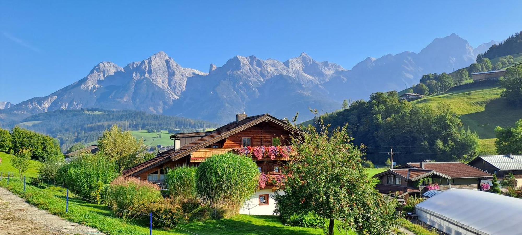 Ferienwohnung Langeck Maria Alm am Steinernen Meer Exterior photo